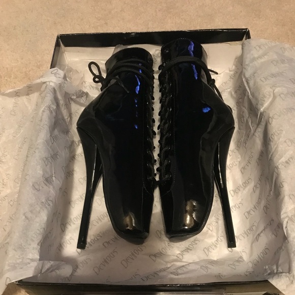 pleaser ballet heels